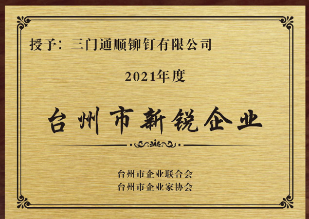 臺州市新銳企業(yè)